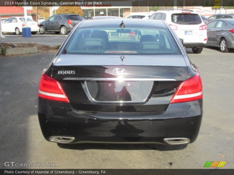 Caspian Black / Jet Black 2014 Hyundai Equus Signature