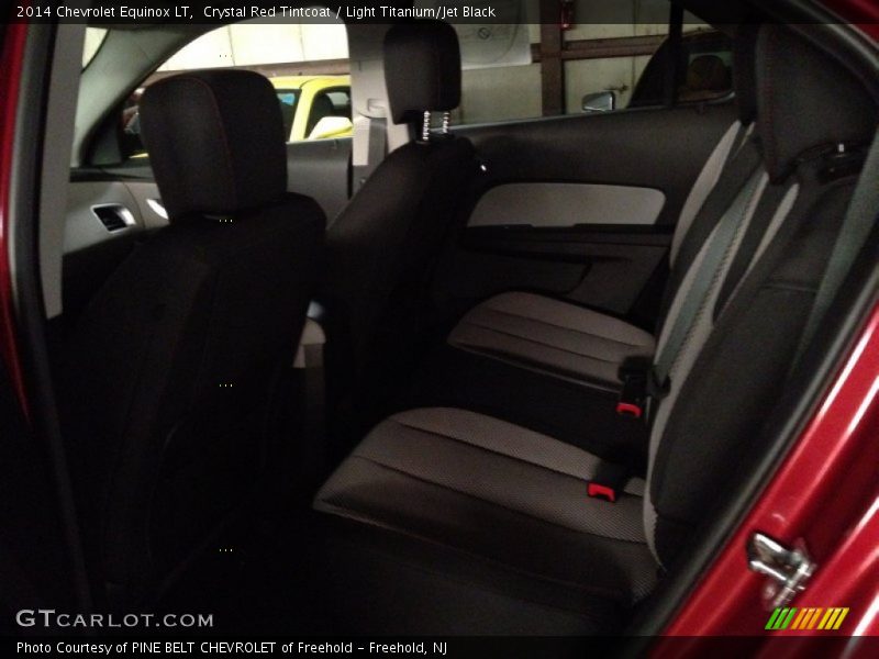 Crystal Red Tintcoat / Light Titanium/Jet Black 2014 Chevrolet Equinox LT