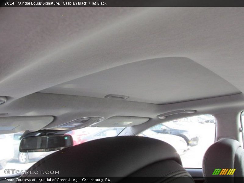 Caspian Black / Jet Black 2014 Hyundai Equus Signature