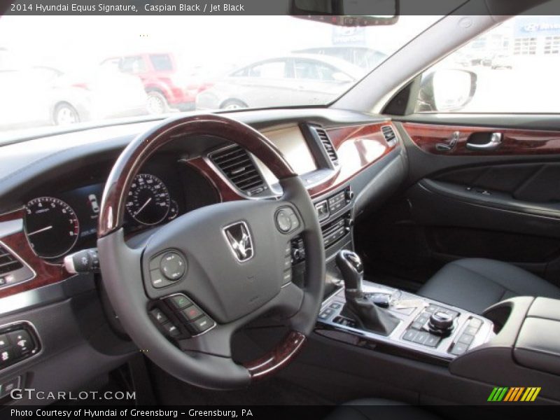 Caspian Black / Jet Black 2014 Hyundai Equus Signature