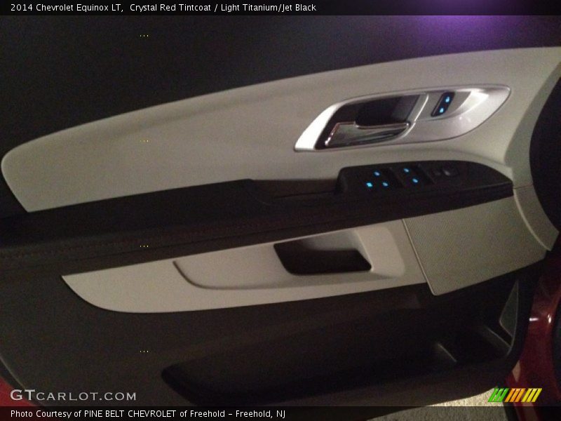 Crystal Red Tintcoat / Light Titanium/Jet Black 2014 Chevrolet Equinox LT