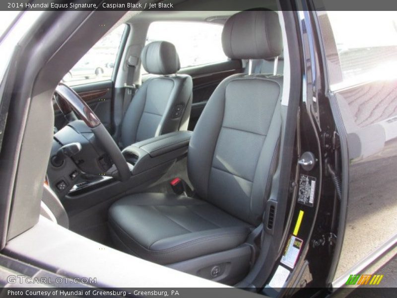 Caspian Black / Jet Black 2014 Hyundai Equus Signature