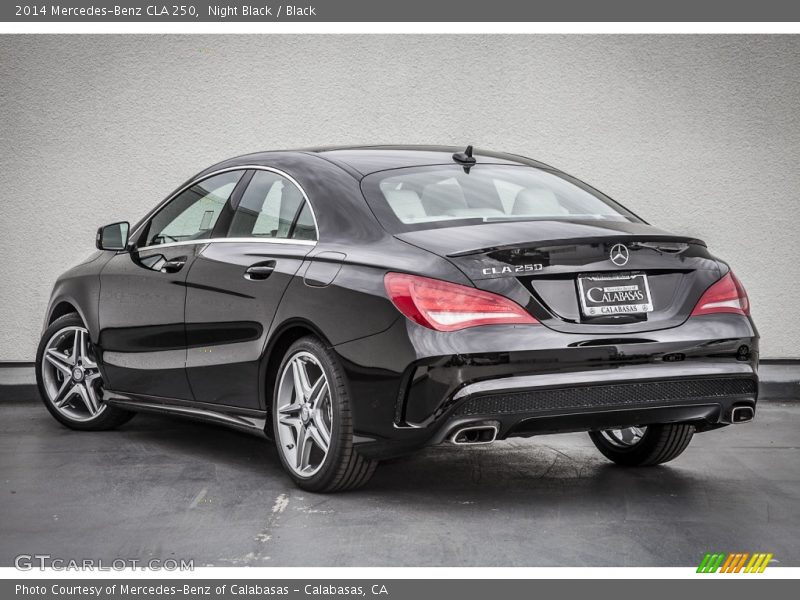 Night Black / Black 2014 Mercedes-Benz CLA 250