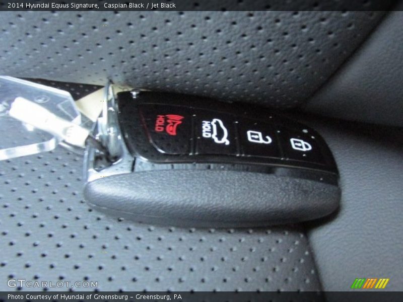 Caspian Black / Jet Black 2014 Hyundai Equus Signature