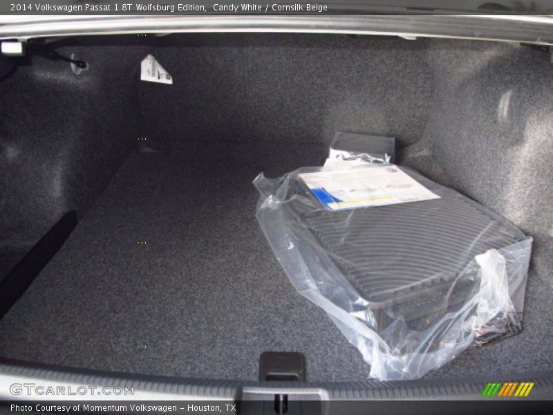 Candy White / Cornsilk Beige 2014 Volkswagen Passat 1.8T Wolfsburg Edition