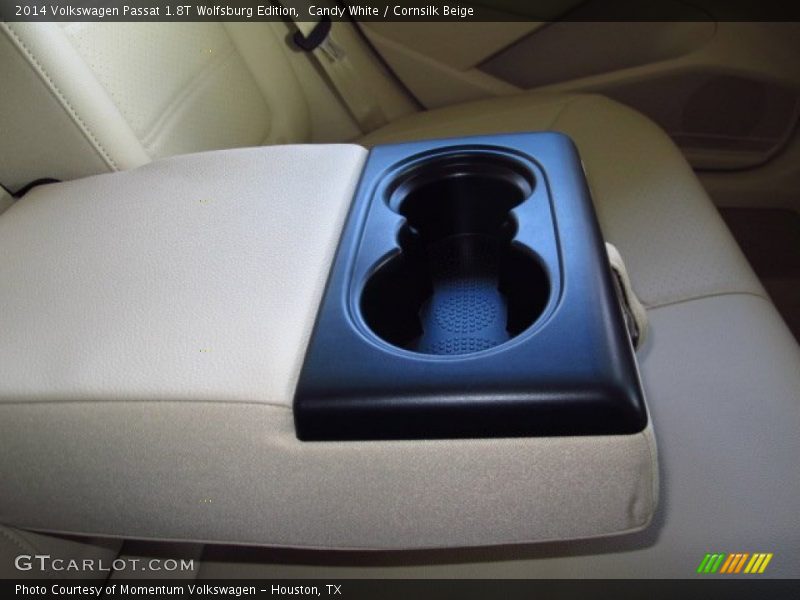 Candy White / Cornsilk Beige 2014 Volkswagen Passat 1.8T Wolfsburg Edition