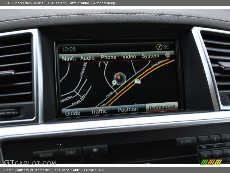 Arctic White / Almond Beige 2013 Mercedes-Benz GL 450 4Matic