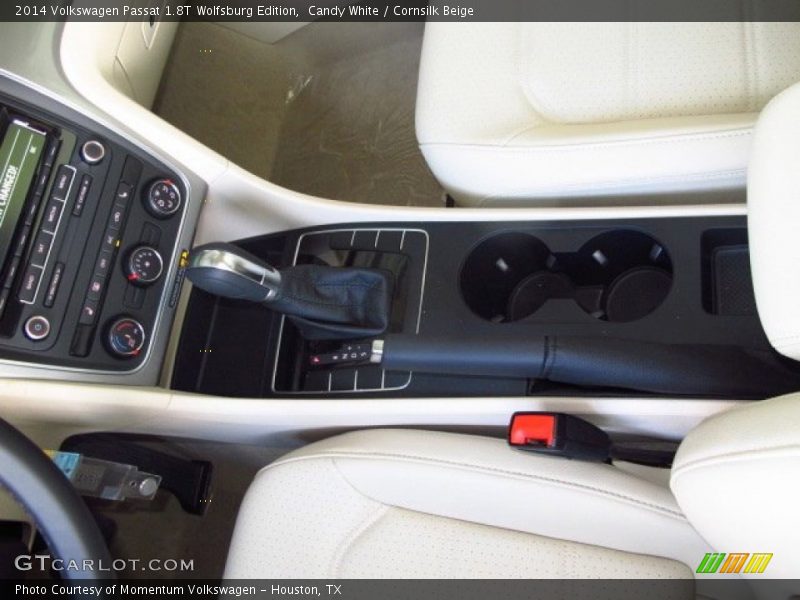 Candy White / Cornsilk Beige 2014 Volkswagen Passat 1.8T Wolfsburg Edition
