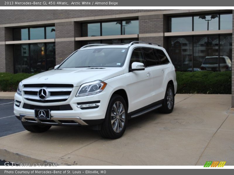 Arctic White / Almond Beige 2013 Mercedes-Benz GL 450 4Matic