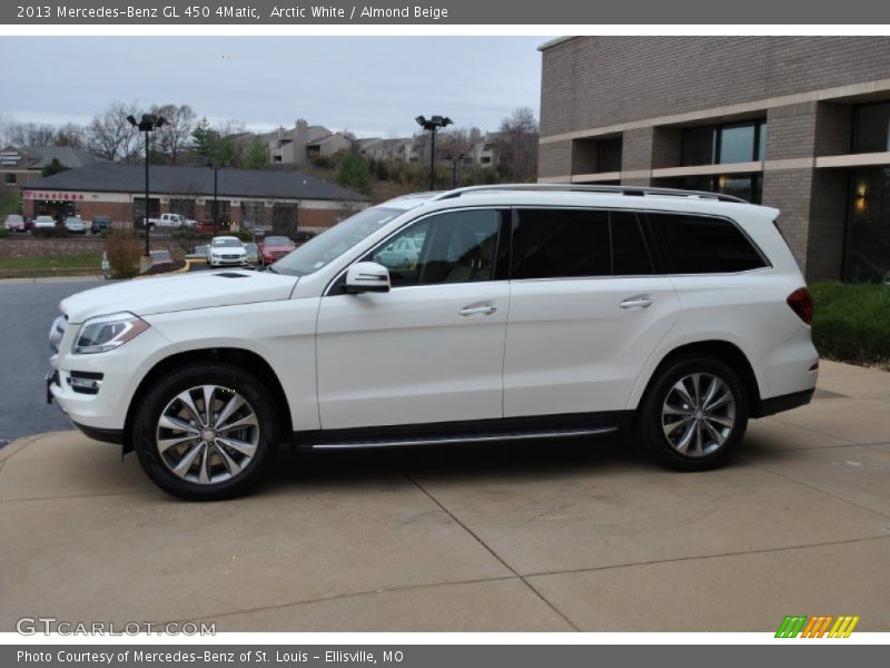 Arctic White / Almond Beige 2013 Mercedes-Benz GL 450 4Matic