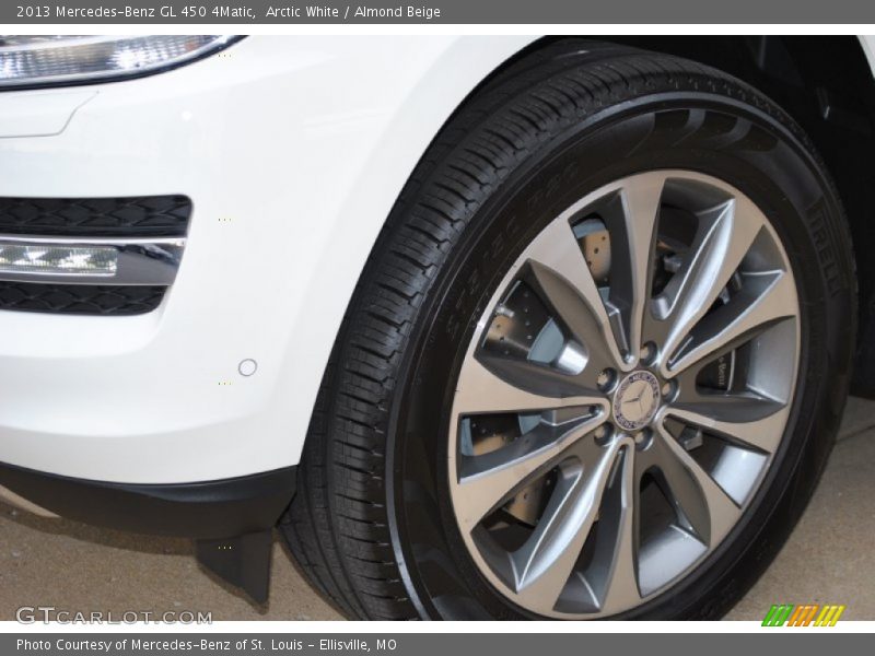 Arctic White / Almond Beige 2013 Mercedes-Benz GL 450 4Matic