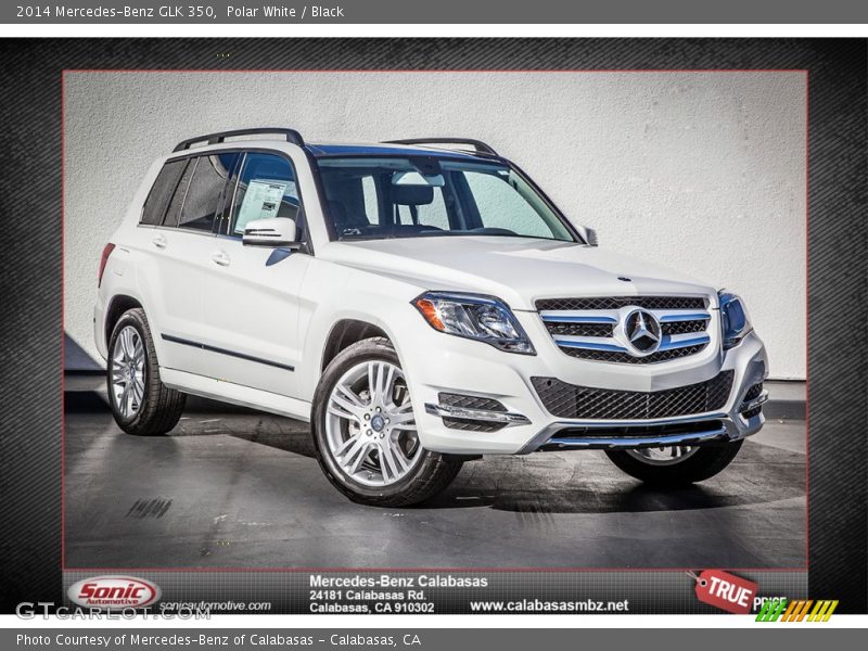 Polar White / Black 2014 Mercedes-Benz GLK 350