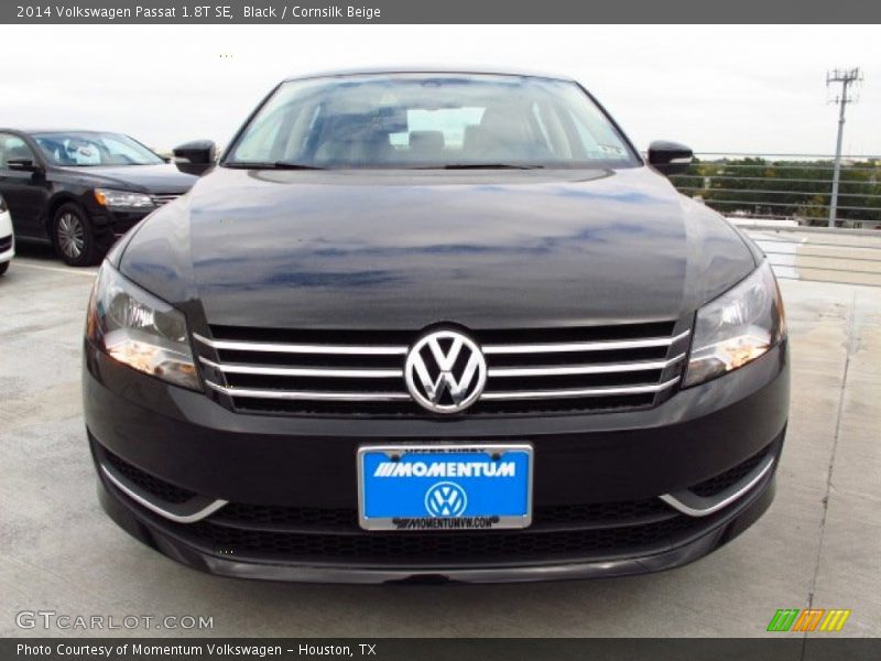 Black / Cornsilk Beige 2014 Volkswagen Passat 1.8T SE