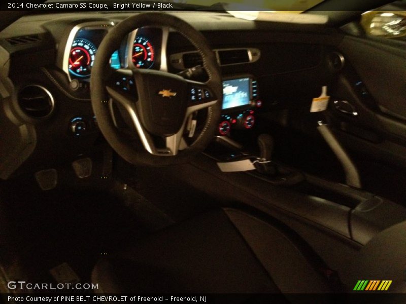 Bright Yellow / Black 2014 Chevrolet Camaro SS Coupe