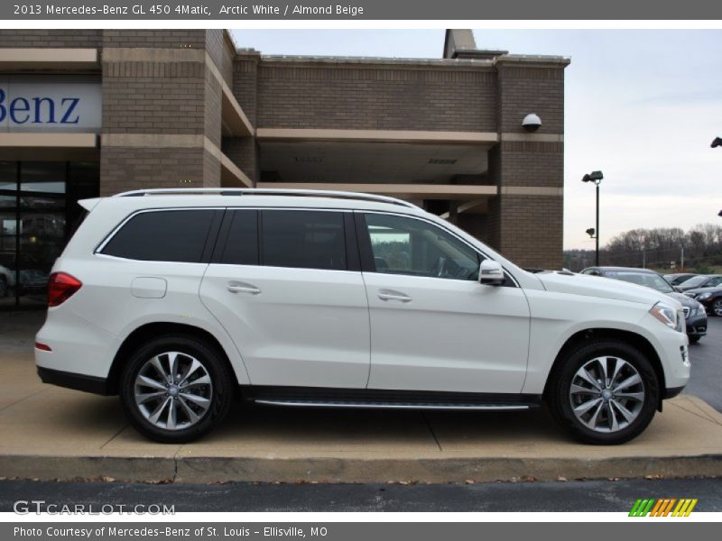Arctic White / Almond Beige 2013 Mercedes-Benz GL 450 4Matic