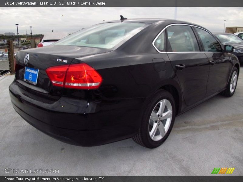 Black / Cornsilk Beige 2014 Volkswagen Passat 1.8T SE