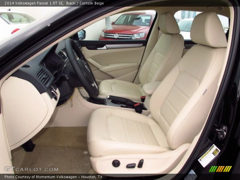 Black / Cornsilk Beige 2014 Volkswagen Passat 1.8T SE