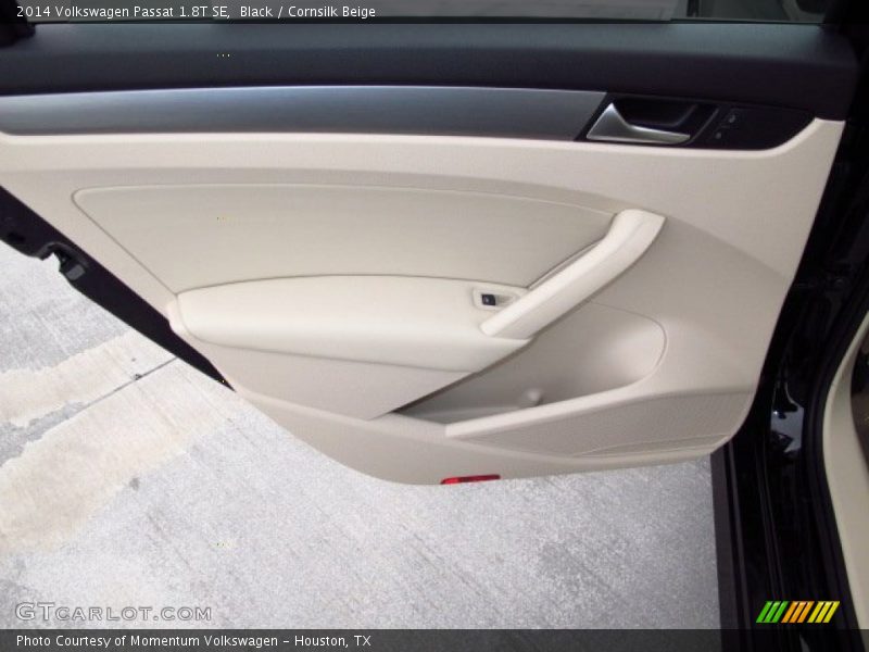 Black / Cornsilk Beige 2014 Volkswagen Passat 1.8T SE