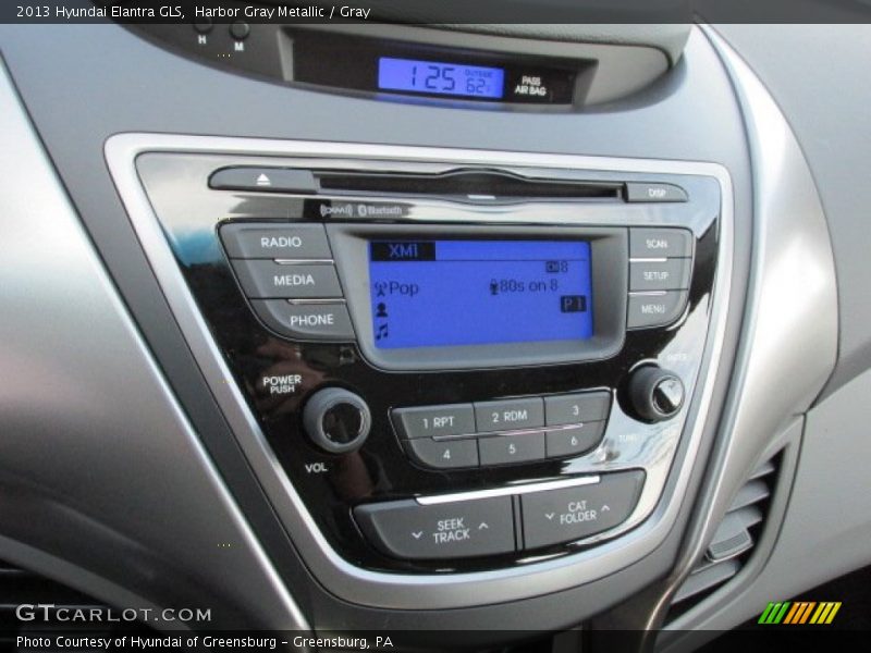Harbor Gray Metallic / Gray 2013 Hyundai Elantra GLS