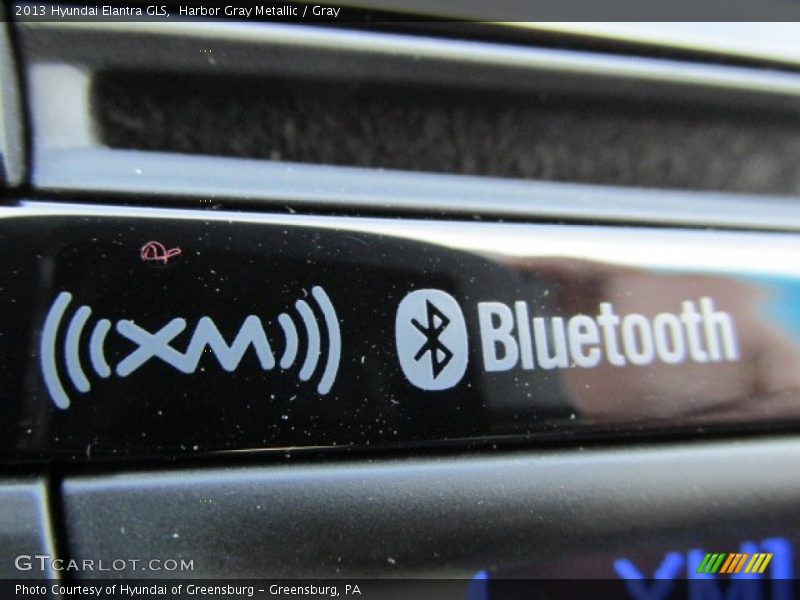Harbor Gray Metallic / Gray 2013 Hyundai Elantra GLS