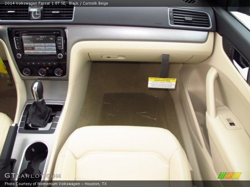 Black / Cornsilk Beige 2014 Volkswagen Passat 1.8T SE