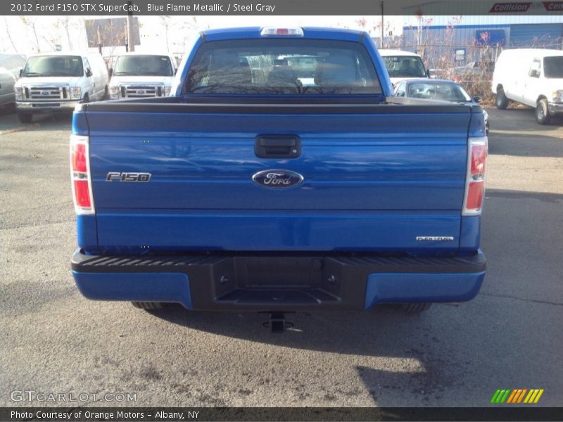 Blue Flame Metallic / Steel Gray 2012 Ford F150 STX SuperCab