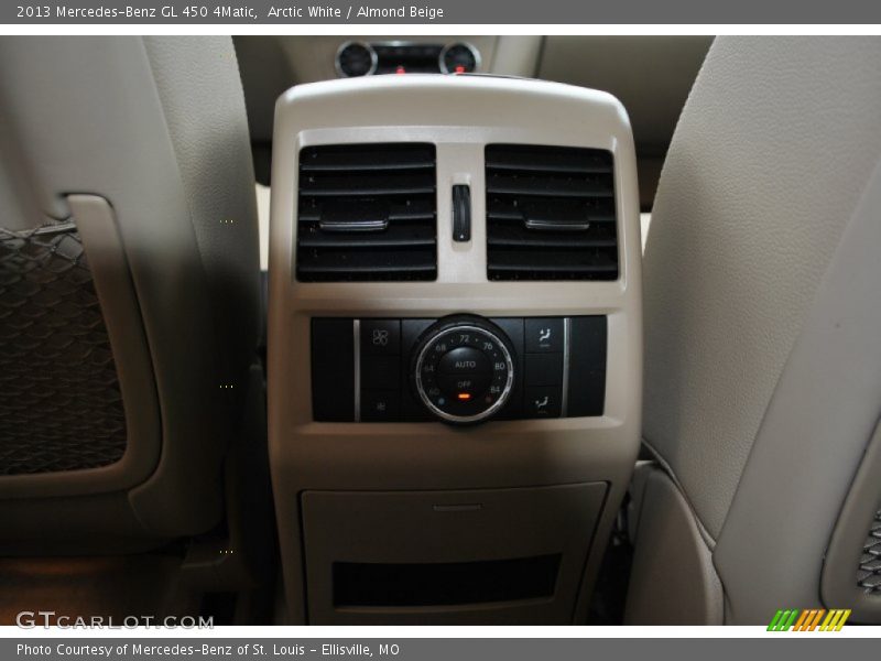 Arctic White / Almond Beige 2013 Mercedes-Benz GL 450 4Matic