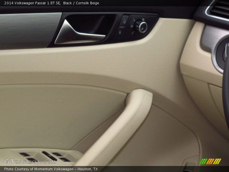 Black / Cornsilk Beige 2014 Volkswagen Passat 1.8T SE