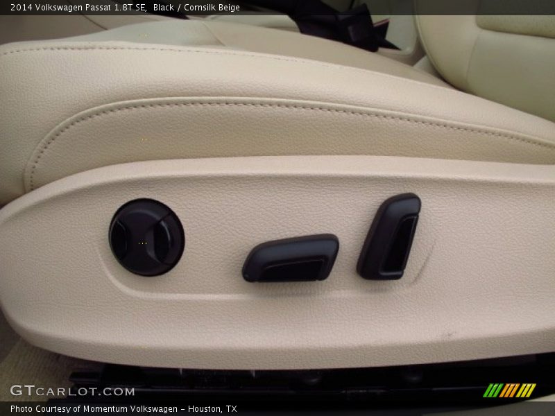 Black / Cornsilk Beige 2014 Volkswagen Passat 1.8T SE