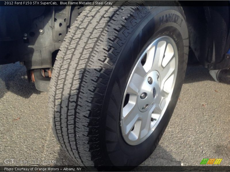 Blue Flame Metallic / Steel Gray 2012 Ford F150 STX SuperCab