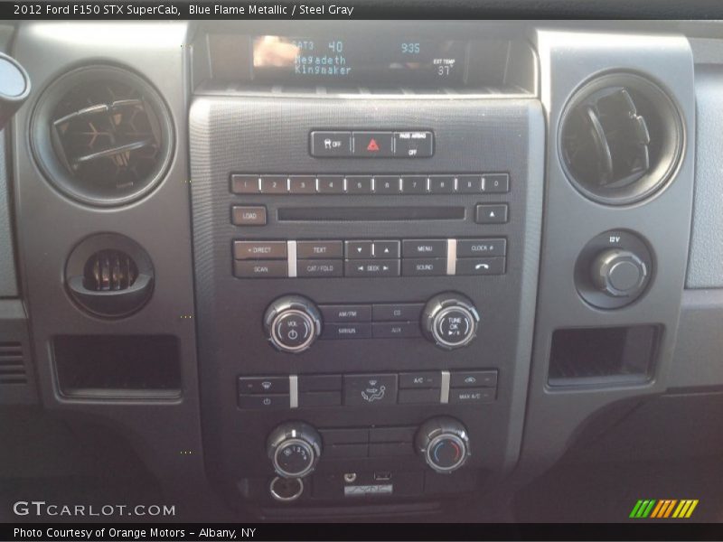 Blue Flame Metallic / Steel Gray 2012 Ford F150 STX SuperCab