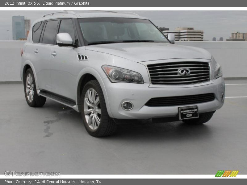 Liquid Platinum / Graphite 2012 Infiniti QX 56