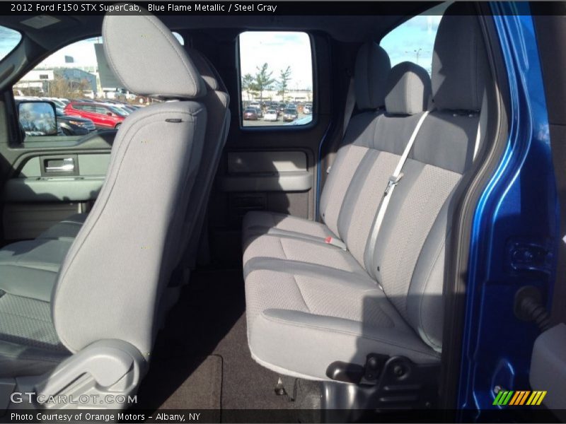 Blue Flame Metallic / Steel Gray 2012 Ford F150 STX SuperCab