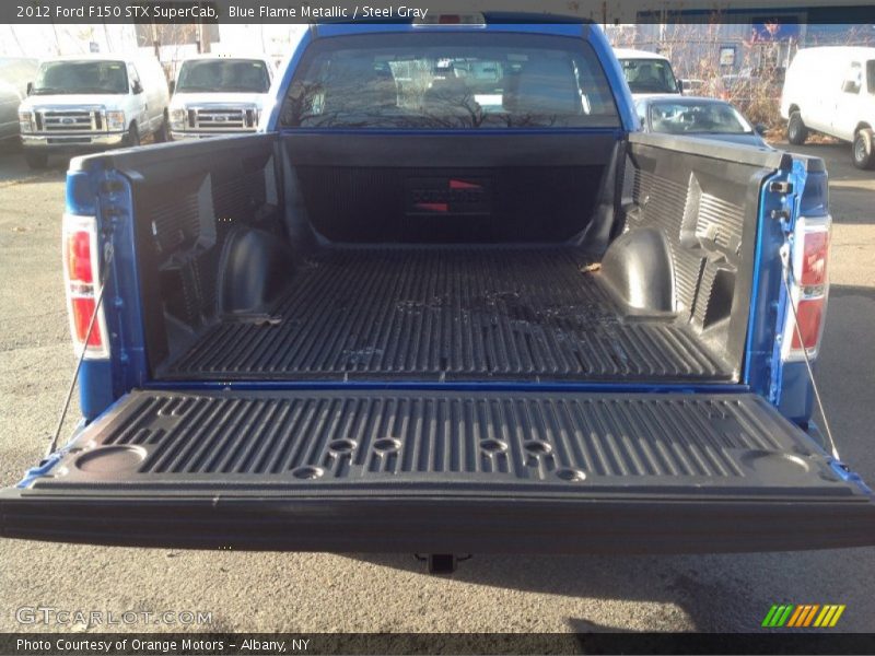 Blue Flame Metallic / Steel Gray 2012 Ford F150 STX SuperCab