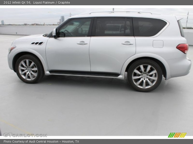 Liquid Platinum / Graphite 2012 Infiniti QX 56
