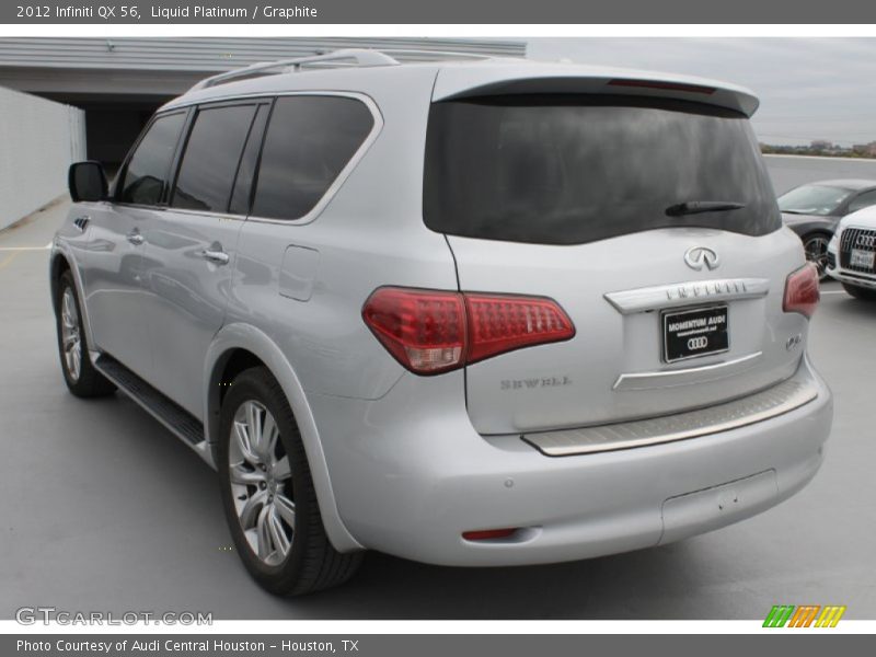 Liquid Platinum / Graphite 2012 Infiniti QX 56