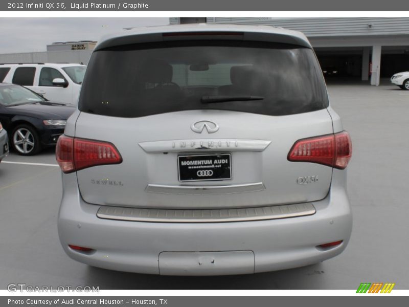 Liquid Platinum / Graphite 2012 Infiniti QX 56