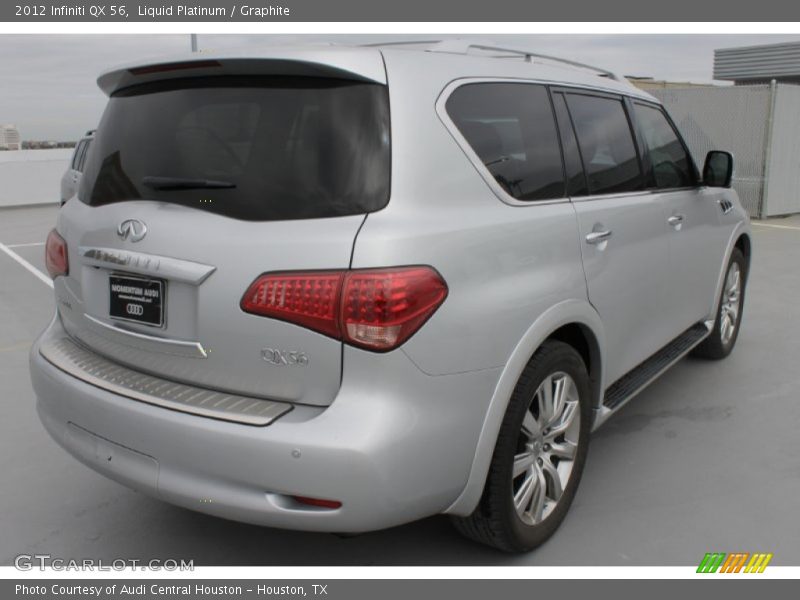 Liquid Platinum / Graphite 2012 Infiniti QX 56