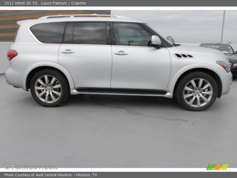 Liquid Platinum / Graphite 2012 Infiniti QX 56