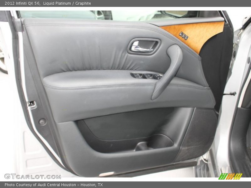 Liquid Platinum / Graphite 2012 Infiniti QX 56