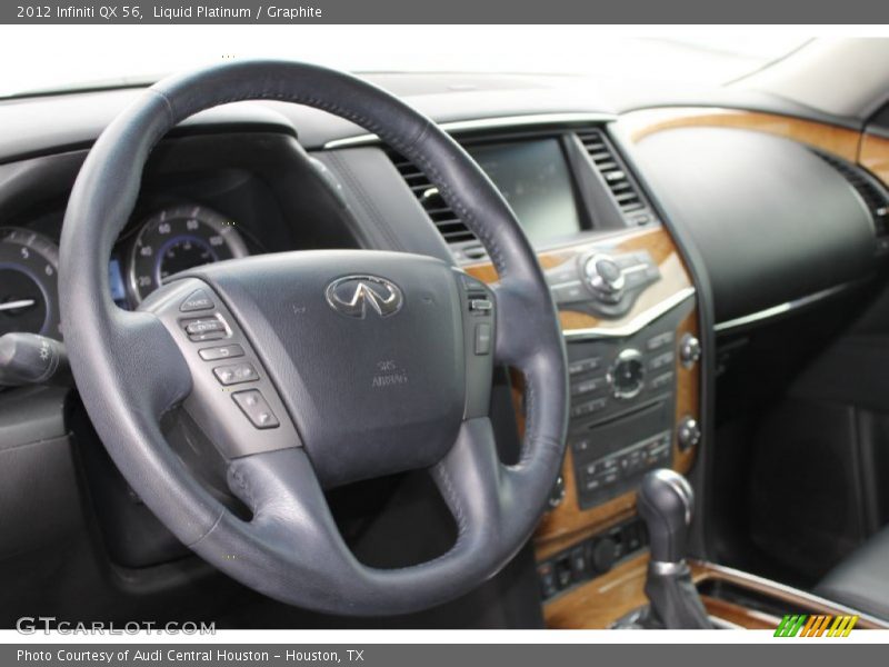 Liquid Platinum / Graphite 2012 Infiniti QX 56