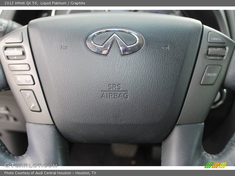 Liquid Platinum / Graphite 2012 Infiniti QX 56