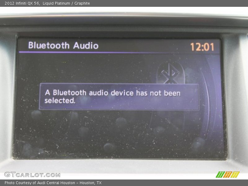 Liquid Platinum / Graphite 2012 Infiniti QX 56