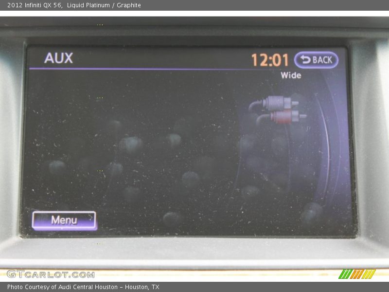 Liquid Platinum / Graphite 2012 Infiniti QX 56