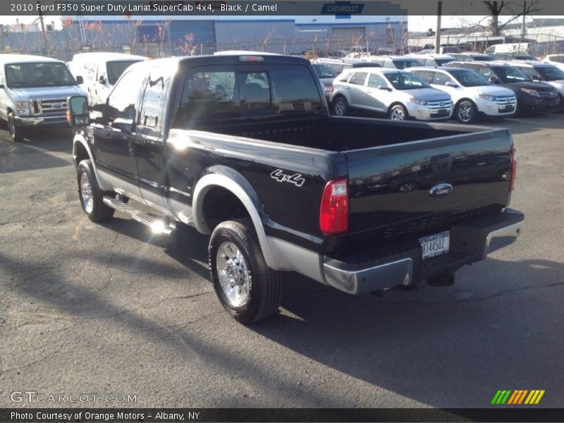 Black / Camel 2010 Ford F350 Super Duty Lariat SuperCab 4x4