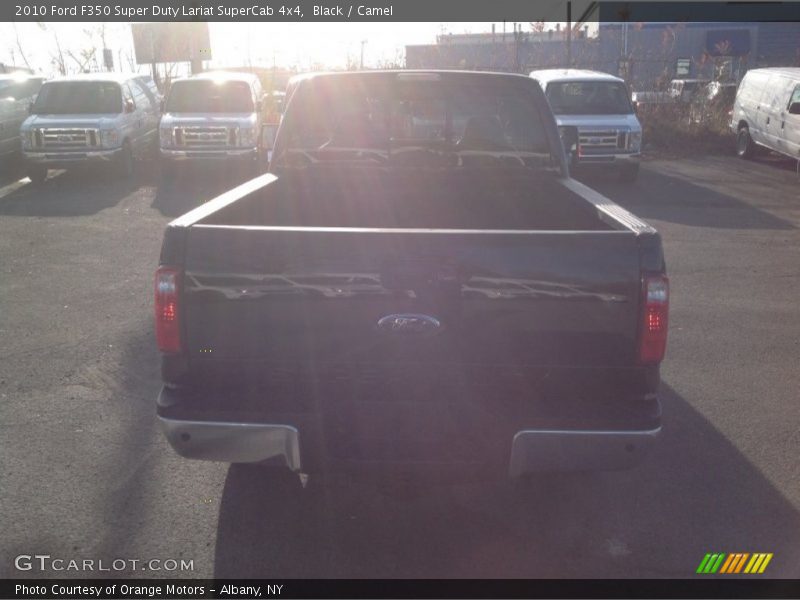 Black / Camel 2010 Ford F350 Super Duty Lariat SuperCab 4x4