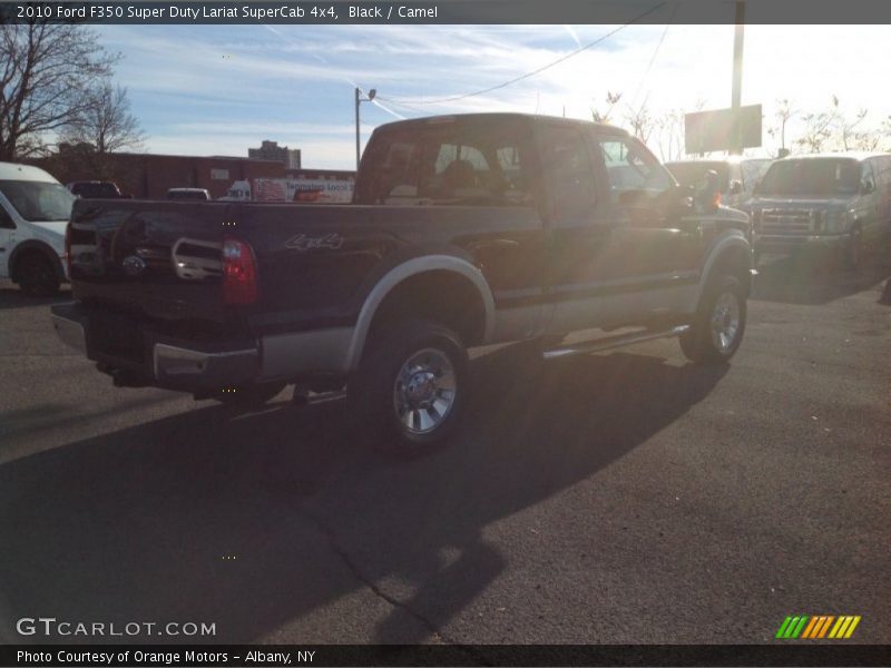 Black / Camel 2010 Ford F350 Super Duty Lariat SuperCab 4x4