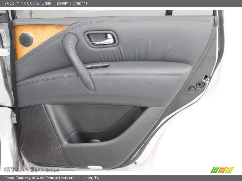 Liquid Platinum / Graphite 2012 Infiniti QX 56