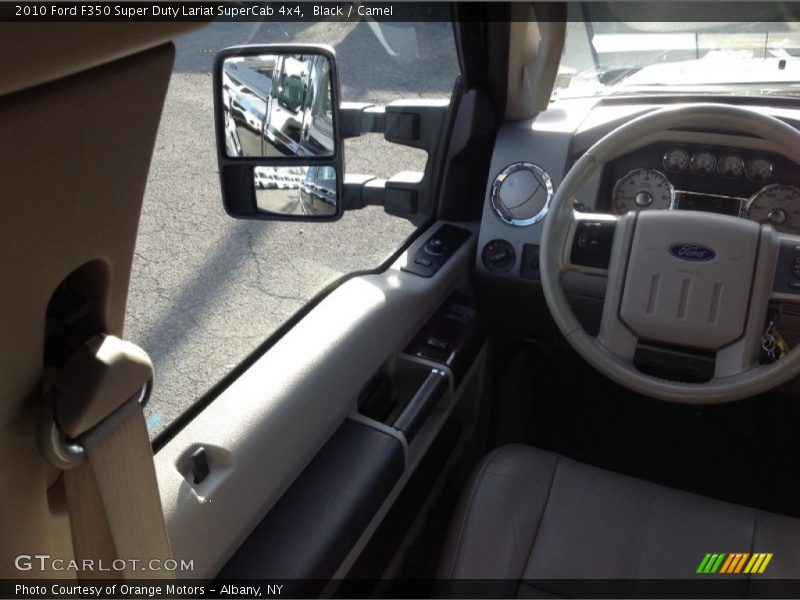 Black / Camel 2010 Ford F350 Super Duty Lariat SuperCab 4x4