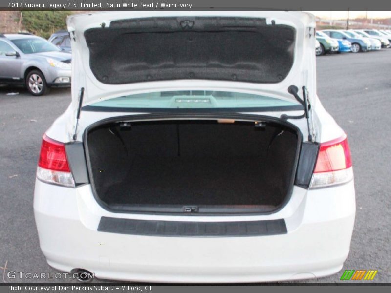 Satin White Pearl / Warm Ivory 2012 Subaru Legacy 2.5i Limited